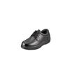 HYDRO TECH HYDR 6301 Wide 4E Waterproof Genuine Leather Walking Shoes, U-tip Oxford, Black, Size