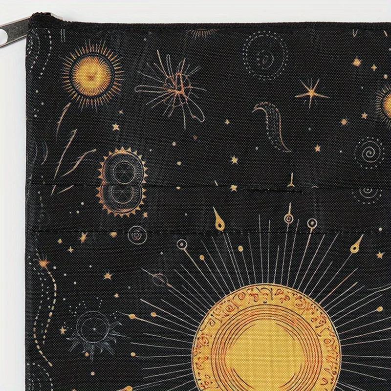 Buchhülle Buchcover Schutzhülle mit Reißverschluss, Waschbarer Stoff für Teenager, Erwachsene & Lehrer