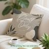 1pcs Modern Palm Leaf Monstera Cushions Pillowcase Polyester Cushion Cover Throw Pillow Pillowcover Home Car Sofa Decor