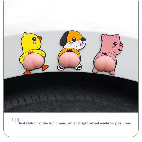 Adoráveis ​​almofadas de colisão de carro com alta elasticidade e bunda macia anti-poeira