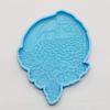 2x Keychain Resin Silicone Molds with for Key Chain Lovely Parrot Shape Mold for Epoxy Jewelry Casting Keychain Coaster