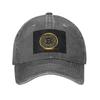 Bitcoin Cryp Washed Denim Cap Casual Baseball Caps Adjustable Hat Summer Unisex Baseball Hats