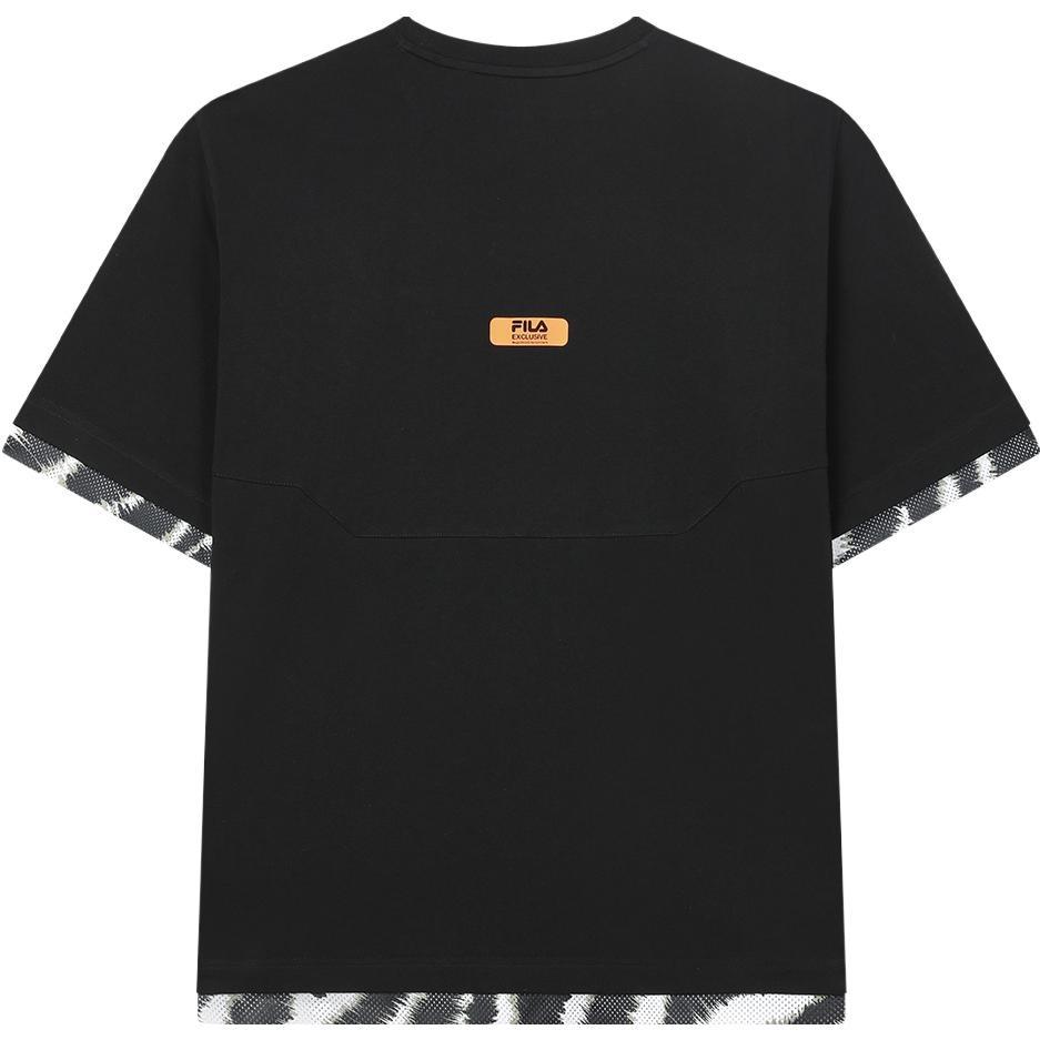 Fila FW23 T Shirt Men's Jet Black F11M339101F-BK