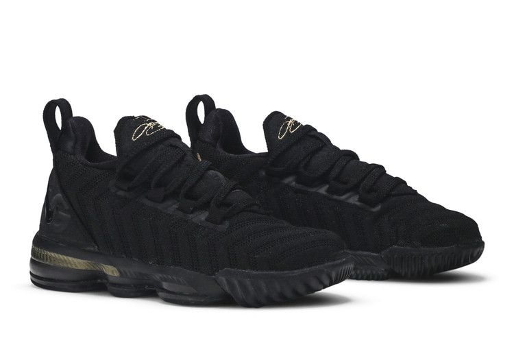 Kindersneaker Nike LeBron 16 I'm King (PS) Schwarz/Metallic-Gold