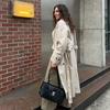 Noische Arc Flap Long Handle Bag _ Black
