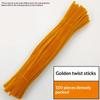100Pcs Chenille Stems Toys Diy Strips Twist Bar Anvil Wire Craft Pipe Creative Hobby Children Plush Stick Chenille Sticks