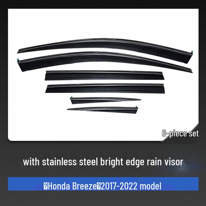 TXR Rain Visor for Honda CRV/Breeze - Window Shield & Car Decoration Accessory
