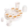 Mutton-fat Jade White Porcelain Kung Fu Tea Set