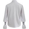 2021 European & American Men's Solid Color Steampunk Retro Stand Collar Coat