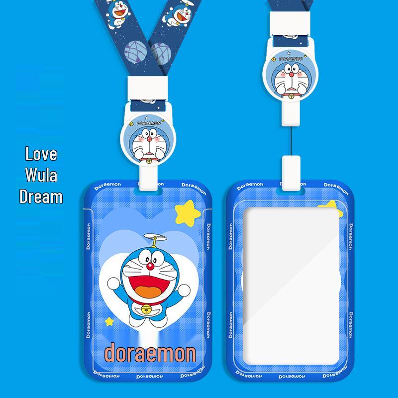 Retractable Lanyard ID Holder for Toddlers – Cute Student Card & Bus/Meal Pass Holder