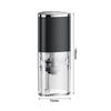 USB Rechargeable Portable Coffee Grinder Stainless Steel Ceramic Burr Grinder Adjustable Coarse Fine Grinding Travel Camping Use