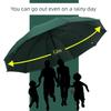 Heavy Rain Umbrella for Three People, Wind-Resistant, Large 12-Rib Extra-Large Manual Folding Dual-Use Umbrella for Sun and Rain, Unisex