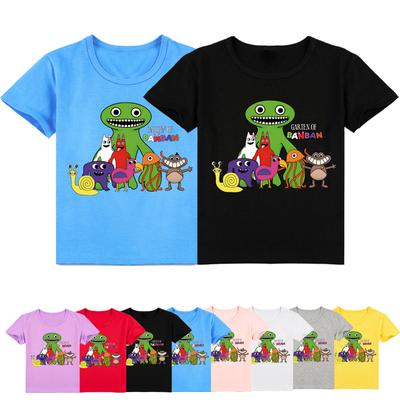 Children New Arrival Fashion 3d Printed Garten of BANBAN Tee Short Sleeved T-shirt for Kids