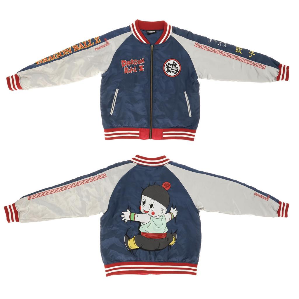 Marushin Sukajan Dragon Ball Z Chiaotzu Full Embroidery 4005009200 (Size L)