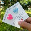 DIY Heart-shaped Pocket Hug Card – Mini Resin Gift with Punny Message