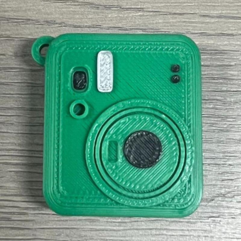 Custom Photo Mini Instax Camera Keychain Personalized Cute Design Lightweight Pendant for Party Souvenir