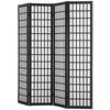 Room Divider Japanese Wall Divider 4 Panel Screen for Room Separation