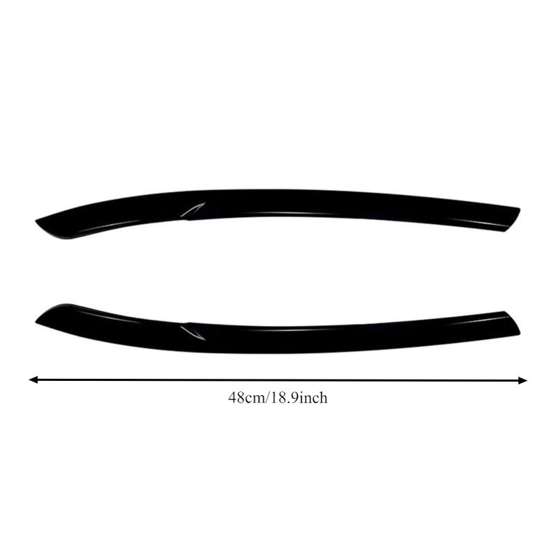 For Volkswagen Tiguan MK2 2017-2020 Headlight Eyelid Trim Sticker Fit,Head Lamp Eyebrow Decorative Strip,Self-Adhesive No Drilling Sport Exterior