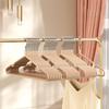 10pcs I KNOW Custom Color Waterproof 10PCS PVC Hanger 40CM Household Non-slip High Quality Metal PVC Colorful Clothes Hanger