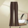 Women's High-Waisted Micro Flare Pants - 2026 Petite Slimming Spring & Autumn Versatile Suit Style