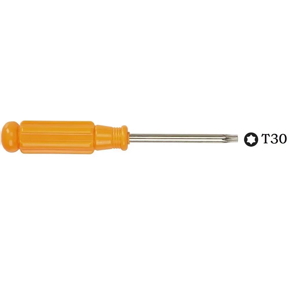 1pc Torx Head Screwdriver T15 T20 T25 T30 Six Lobe Torx Head Tamper Proof Security Screw Bolt Hole Screwdriver Hand Repair Tools