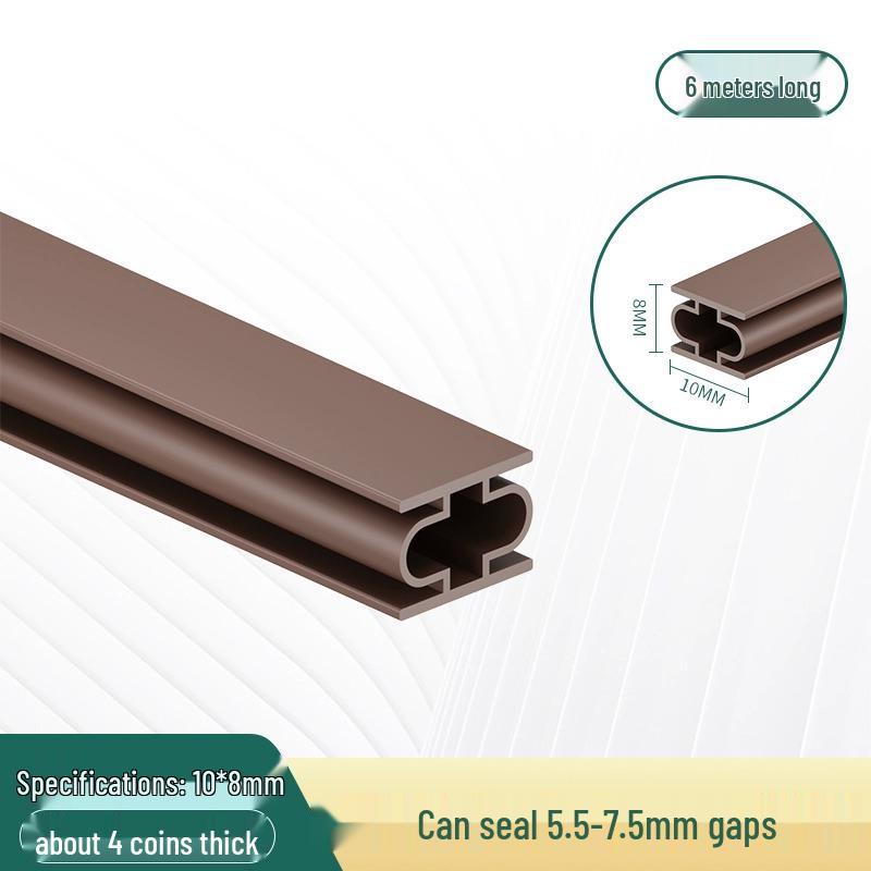 Těsnící lišta okna typu O z voděodolného a zvukotěsného UPVC pro dovnitř otevíraná okna