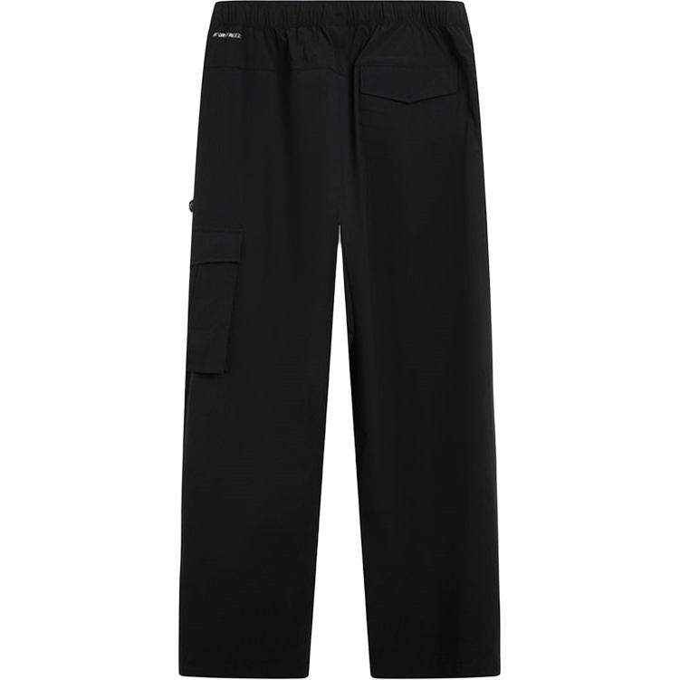 Li Ning Sport Simple Print Loose Straight Comfortable Versatile Casual Pants Men bottoms AYKV539-2