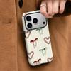 Distribution Bow Love Iphone12 Anti-drop Two-in-one Film Shell Apple 17pm Magnetic Mobile Phone Case