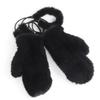 New Knitted Natural Mink Fur Gloves Women Winter Warm Good Elastic Mink Fur Mittens Russian Female Genuine Fur Glove