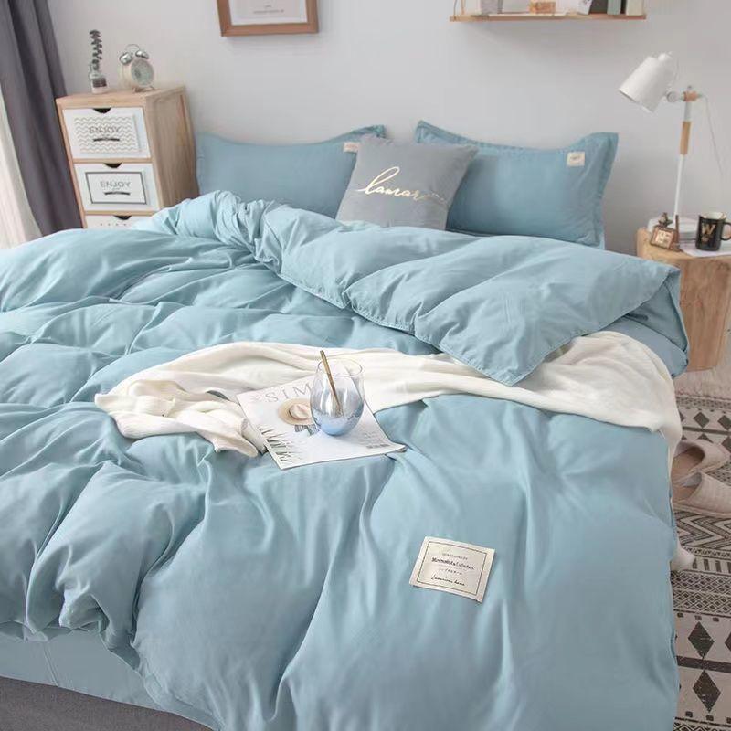 Nordic Duvet Cover Modern Skin-friendly Comfortable Four Season Universal Household Washable Bedroom Students Dormitory Textile