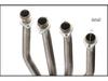 Z800 Titanium Alloy Front Exhaust Pipe Mod: Motorcycle & Sports Car, Non-Destructive Installation