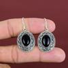 Black Onyx Earrings 925 Sterling Silver Earring Vintage Earrings Genuine Gemstone Jewelry Handmade Earring Brand New Jewelry Gifts For Women