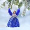 2025 Christmas Tree Pendant Hanging Ornaments 2025 New Year Gifts Christmas Plush Angel Dolls Decoration For Home Decorations