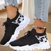 Women's Shoes Breathable Mesh Walking Shoes for Spring Summer Comfortable Lace Up Design Flat Bottomed Casual Style Sports Shoes