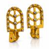Universal CNC Aluminum Motorcycle Foot Pegs Off-Road ATV Dirt Bike Scooter Upgrade Anti-Slip Pedal Set
