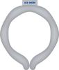 Hakugen Earth Ice Non Neck Cooler 18 degrees Celsius Ice Gray L size Cool neck ring Ice ring Cool neck cooling Heat relief goods Cooling Cooling
