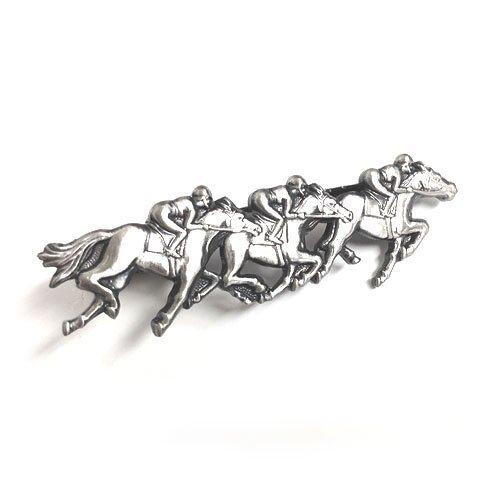 

ISHOKUYA (Clothing Shop) Animal Series Unique Tie Pin Tie Clip Tie Bar Horse Racing