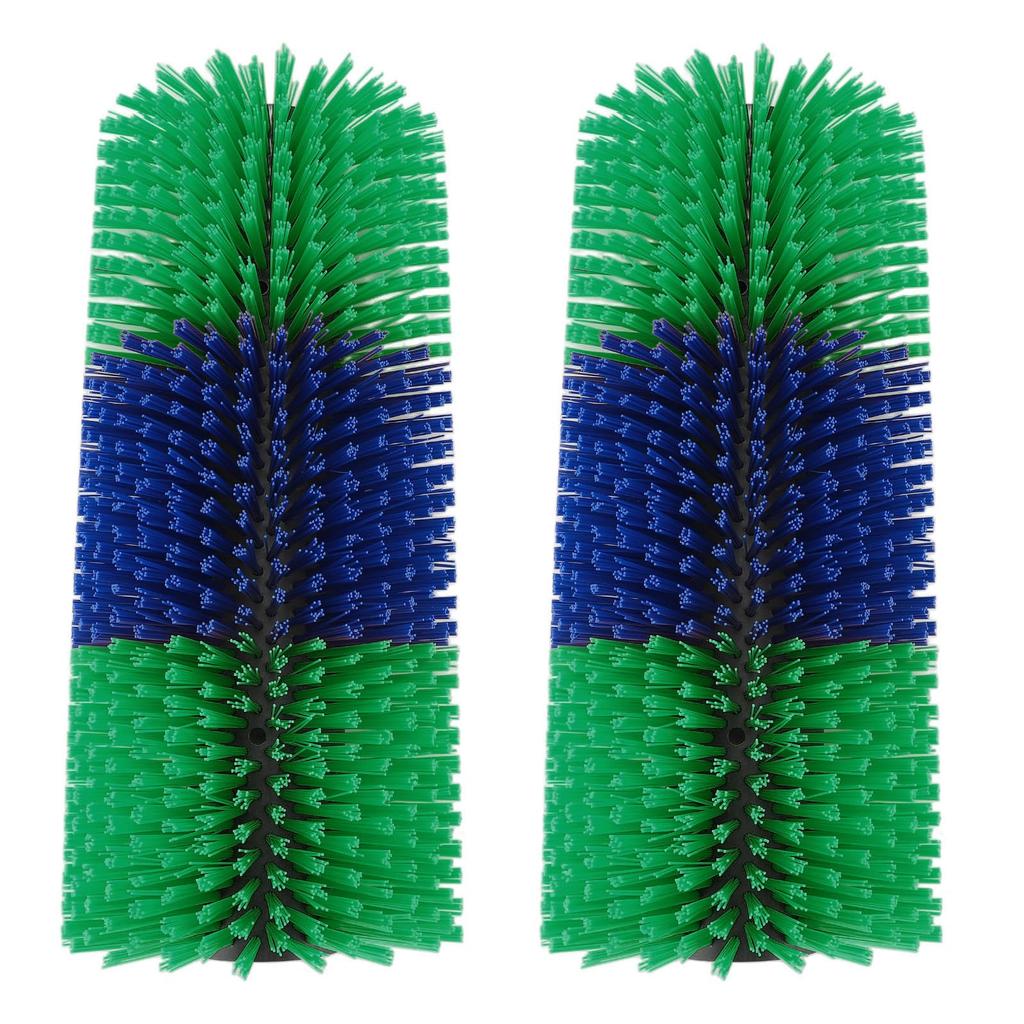 Two Livestock Scratch Cattle Scratcher for Itching Horse and Cow Scratcher Full Massage Animal Back Scratch Brush Brushes, Relief, Brush, (Green)