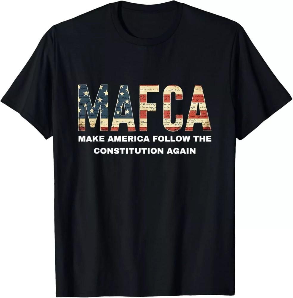 MAFCA Make America Follow the Constitution Again Vintage T-Shirt Unisex T-Shirt L