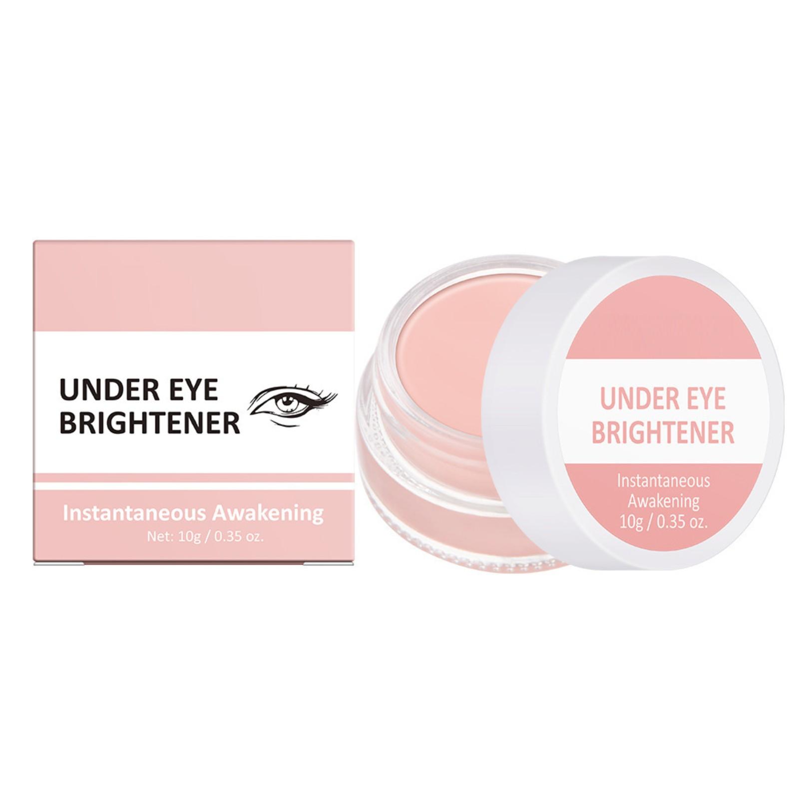 

Консилер для век, осветляющий бальзам, осветляющий кожу вокруг глаз, выравнивающий тон кожи, маскирующий темные пятна, натуральный веганский, 10 г белый