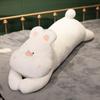 Soft Plush Long Animal Hugging Pillow Perfect For Bedtime Snuggles And Playtime