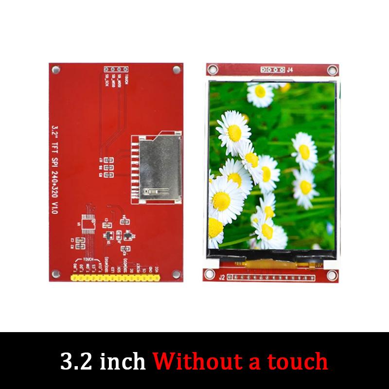 LIZAO 3.2" SPI Serial Color TFT LCD Display 320x240 Touch Panel ILI9341 Driver Module for STM32 Arduino Developmen