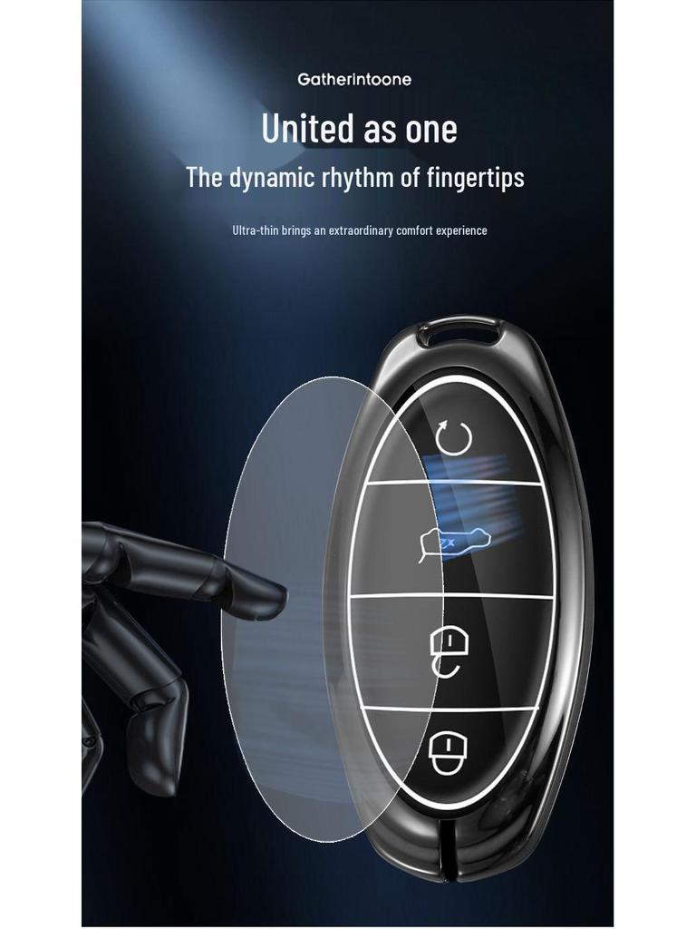 Yangwang U8 2023 BYD Key Case: Luxury Metal Shell, Unisex Protective Cover