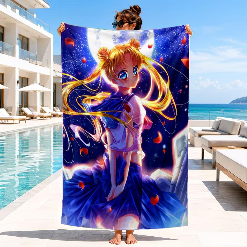 Moonlit Dance Of Love Beach Towel, Microfiber Beach Towel, Perfect For Pool, Beach, Travel, Home Decor Beach Party Fan Gifts