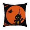 1/4Pcs Halloween Pillowcase, Halloween Witch Castle Cushion Cover, Decorative Sofa, Living Room, Bedroom Cushion Cover