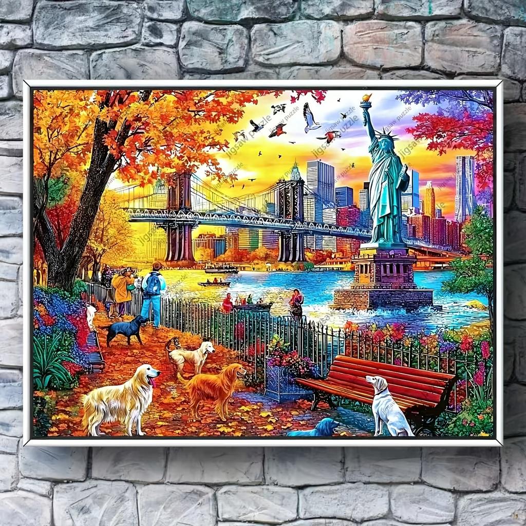 2000/1314/1000//520pcs,Jigsaw puzzles,Family Fun Adult Puzzle,Portable Cuboid DIY Art Decor,DIY Puzzles, High Quality Paper, W