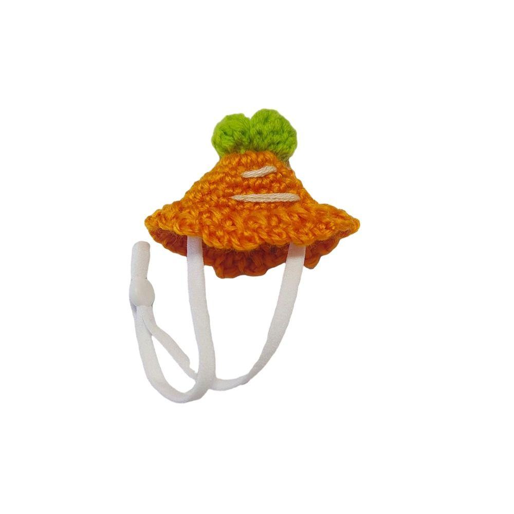 Med justerbar stropp Mini hamsterhatter Festklær Tilbehør Håndlagde hamsterhatter