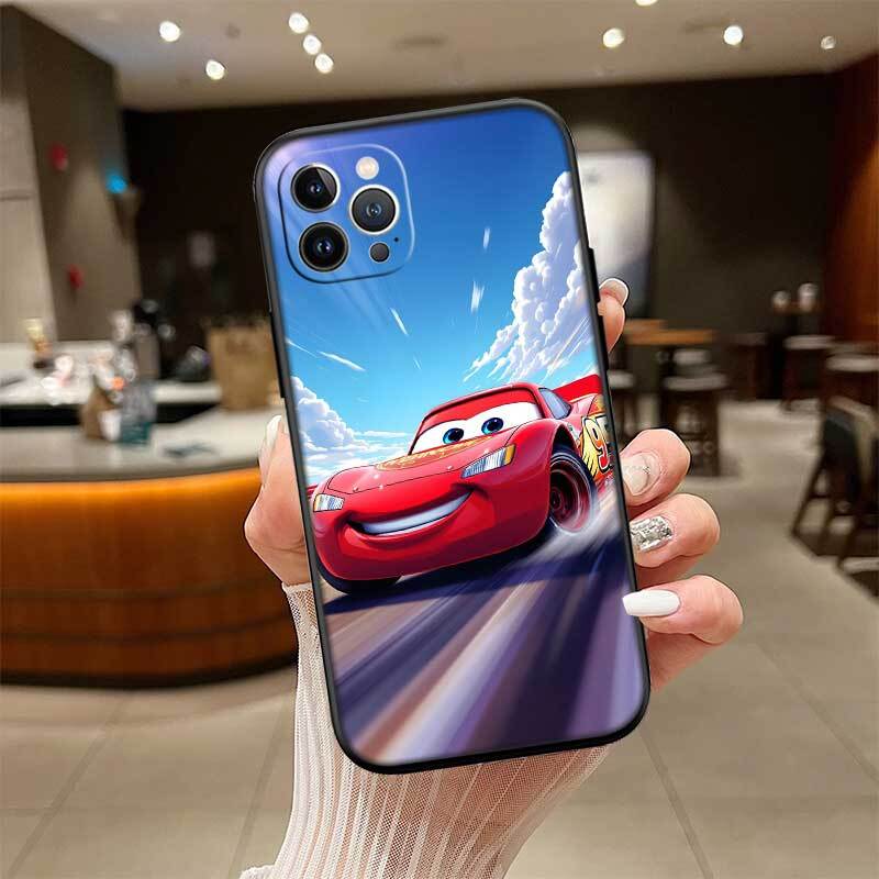 Cars Lightning McQueen Case for Samsung M55 M35 M15 A02 A05S A05 A06 A15 A12 A13 A10 A16 A20 A22 A24 A25 A30 A31 A32 A33 A35 A42 A50