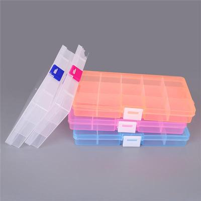 Pudełko do przechowywania z 15 przegródkami, regulowane, organizer do prezentacji biżuterii