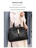 2025 Luxury Women's Genuine Leather Handbag, High-Capacity Stone Pattern Design